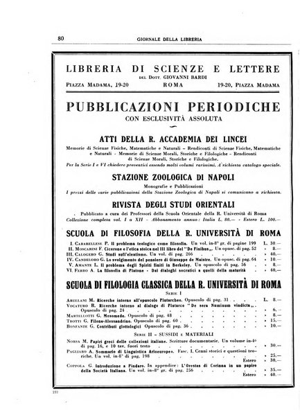 Giornale della libreria organo ufficiale della Associazione italiana editori