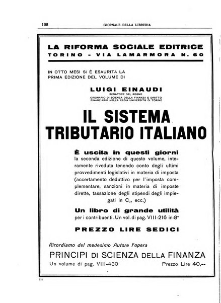 Giornale della libreria organo ufficiale della Associazione italiana editori