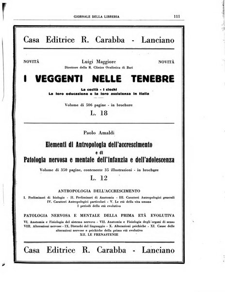 Giornale della libreria organo ufficiale della Associazione italiana editori