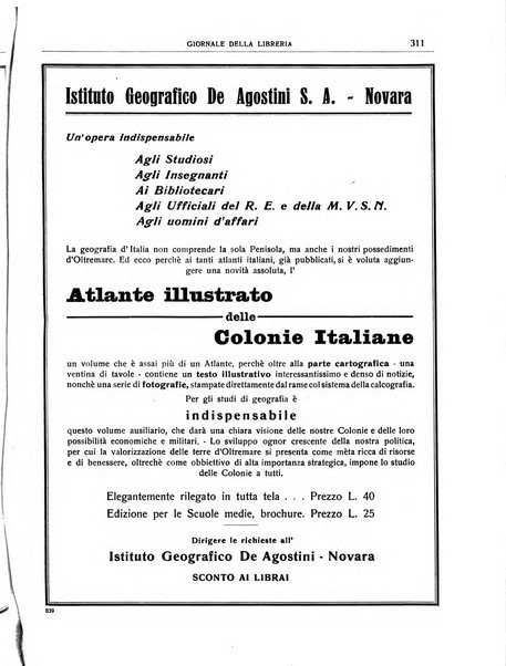 Giornale della libreria organo ufficiale della Associazione italiana editori