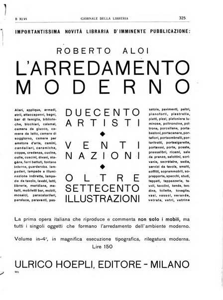 Giornale della libreria organo ufficiale della Associazione italiana editori