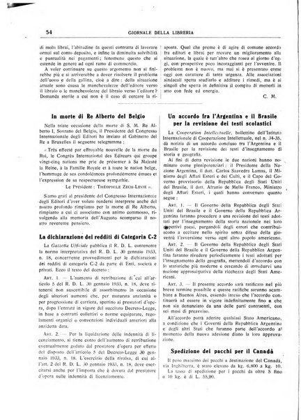 Giornale della libreria organo ufficiale della Associazione italiana editori