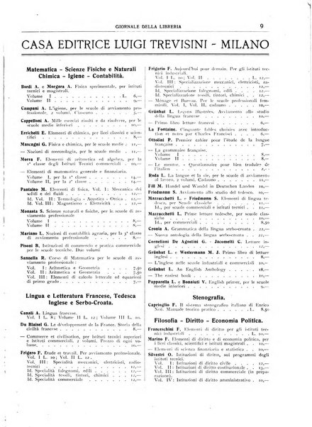 Giornale della libreria organo ufficiale della Associazione italiana editori