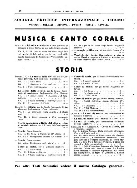 Giornale della libreria organo ufficiale della Associazione italiana editori