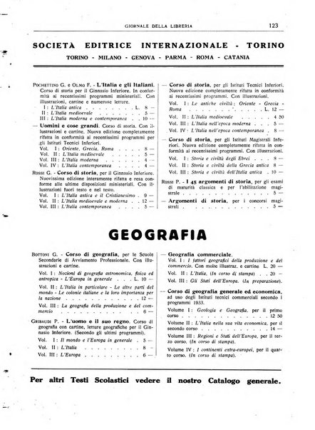 Giornale della libreria organo ufficiale della Associazione italiana editori