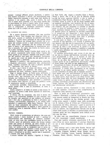 Giornale della libreria organo ufficiale della Associazione italiana editori