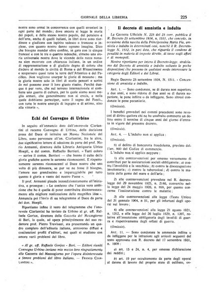 Giornale della libreria organo ufficiale della Associazione italiana editori