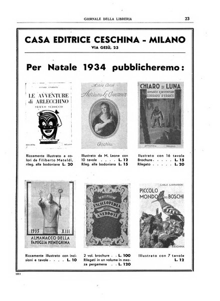 Giornale della libreria organo ufficiale della Associazione italiana editori