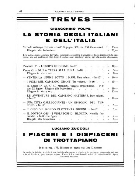 Giornale della libreria organo ufficiale della Associazione italiana editori