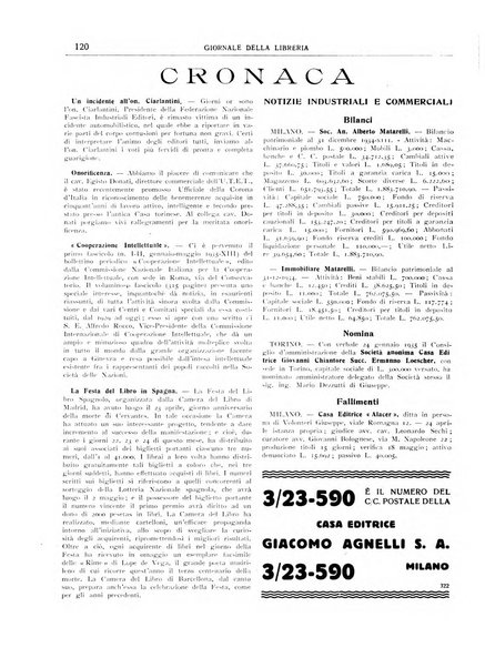 Giornale della libreria organo ufficiale della Associazione italiana editori