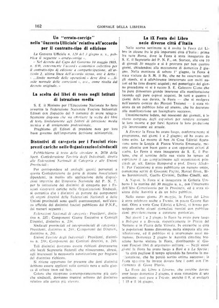 Giornale della libreria organo ufficiale della Associazione italiana editori