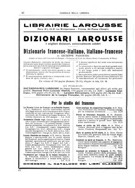 Giornale della libreria organo ufficiale della Associazione italiana editori