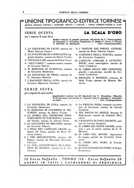 Giornale della libreria organo ufficiale della Associazione italiana editori