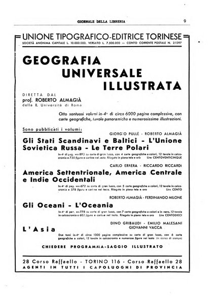 Giornale della libreria organo ufficiale della Associazione italiana editori