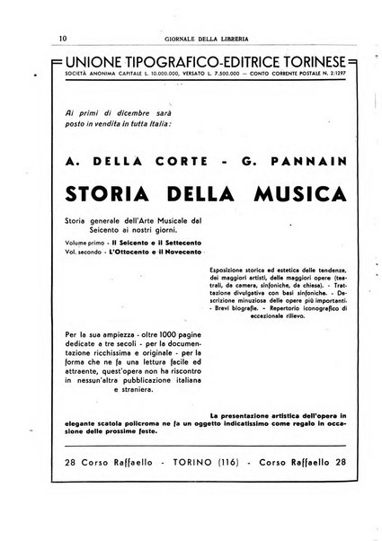 Giornale della libreria organo ufficiale della Associazione italiana editori