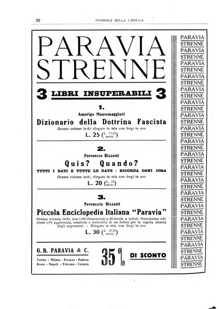 Giornale della libreria organo ufficiale della Associazione italiana editori