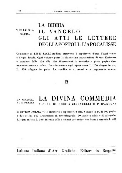 Giornale della libreria organo ufficiale della Associazione italiana editori