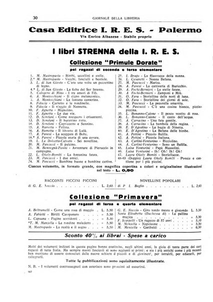 Giornale della libreria organo ufficiale della Associazione italiana editori