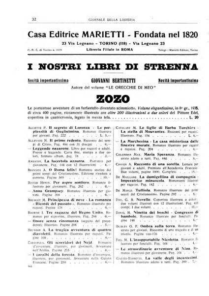 Giornale della libreria organo ufficiale della Associazione italiana editori