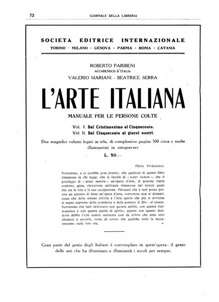 Giornale della libreria organo ufficiale della Associazione italiana editori