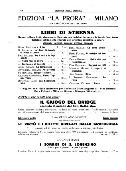 Giornale della libreria organo ufficiale della Associazione italiana editori