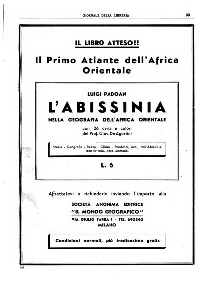 Giornale della libreria organo ufficiale della Associazione italiana editori