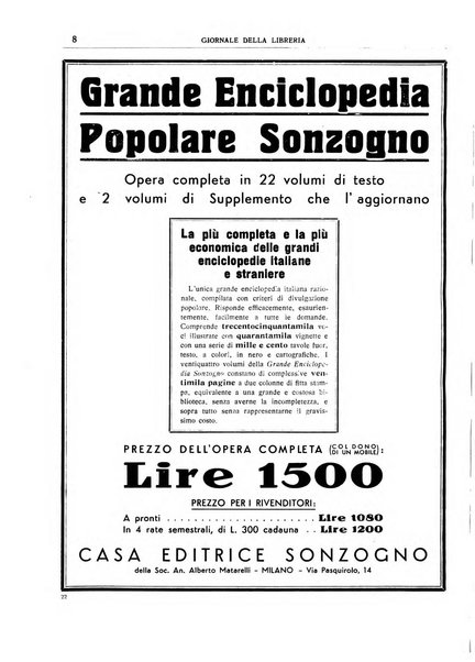 Giornale della libreria organo ufficiale della Associazione italiana editori