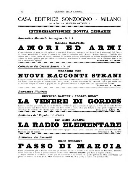 Giornale della libreria organo ufficiale della Associazione italiana editori