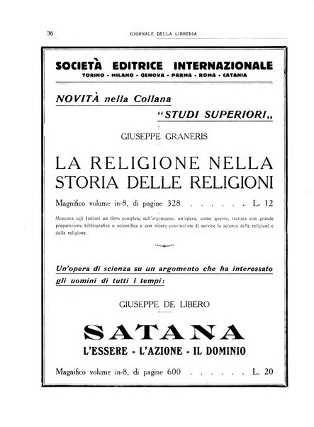 Giornale della libreria organo ufficiale della Associazione italiana editori