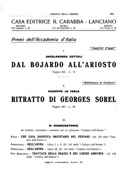 Giornale della libreria organo ufficiale della Associazione italiana editori