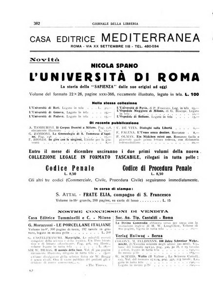 Giornale della libreria organo ufficiale della Associazione italiana editori