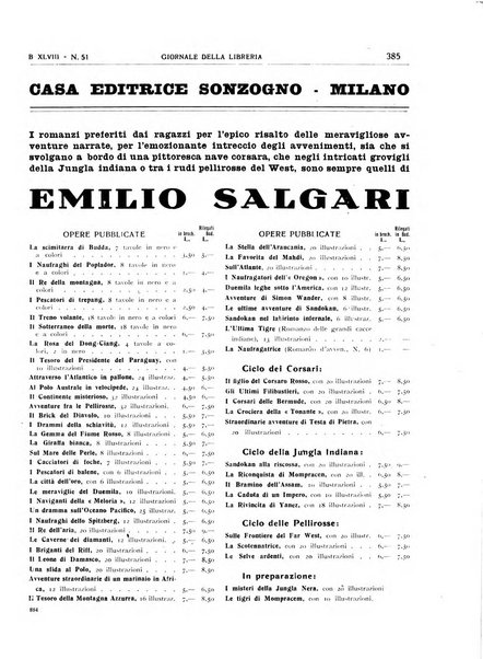 Giornale della libreria organo ufficiale della Associazione italiana editori