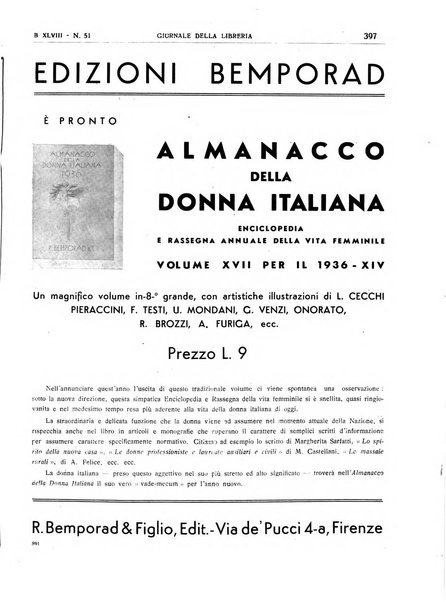 Giornale della libreria organo ufficiale della Associazione italiana editori