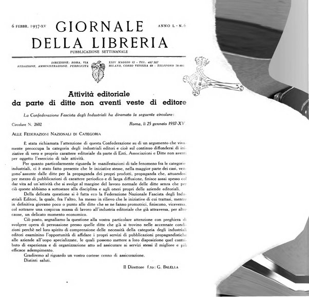 Giornale della libreria organo ufficiale della Associazione italiana editori