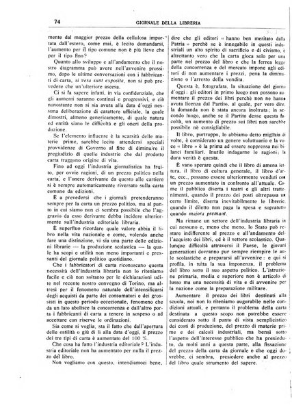 Giornale della libreria organo ufficiale della Associazione italiana editori