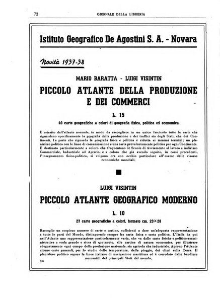 Giornale della libreria organo ufficiale della Associazione italiana editori