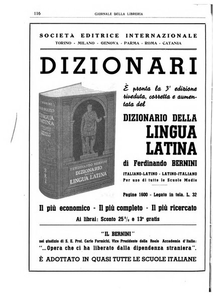 Giornale della libreria organo ufficiale della Associazione italiana editori