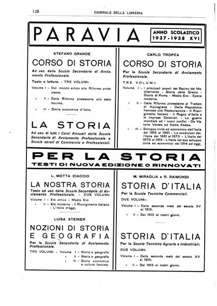 Giornale della libreria organo ufficiale della Associazione italiana editori