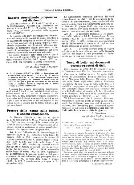 Giornale della libreria organo ufficiale della Associazione italiana editori