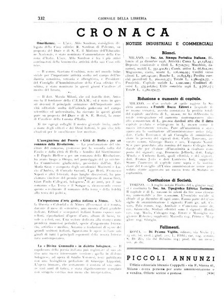 Giornale della libreria organo ufficiale della Associazione italiana editori