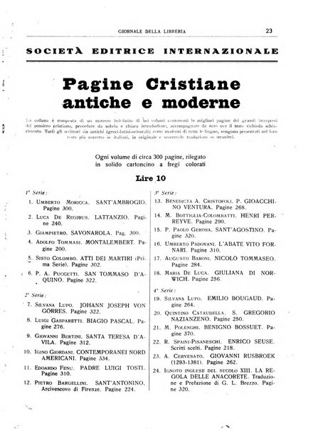 Giornale della libreria organo ufficiale della Associazione italiana editori