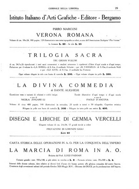 Giornale della libreria organo ufficiale della Associazione italiana editori