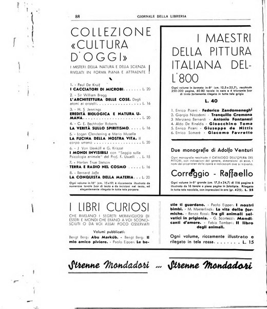 Giornale della libreria organo ufficiale della Associazione italiana editori