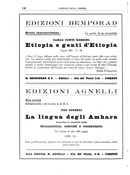 Giornale della libreria organo ufficiale della Associazione italiana editori