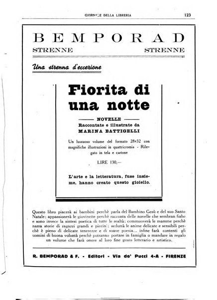 Giornale della libreria organo ufficiale della Associazione italiana editori