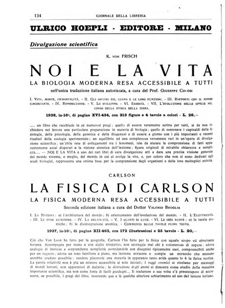 Giornale della libreria organo ufficiale della Associazione italiana editori