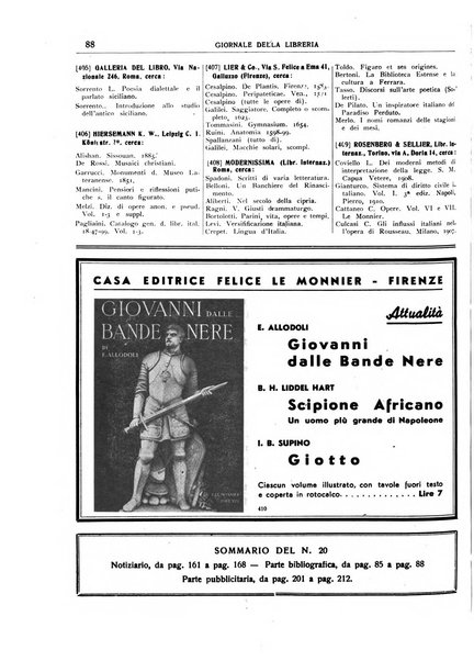 Giornale della libreria organo ufficiale della Associazione italiana editori