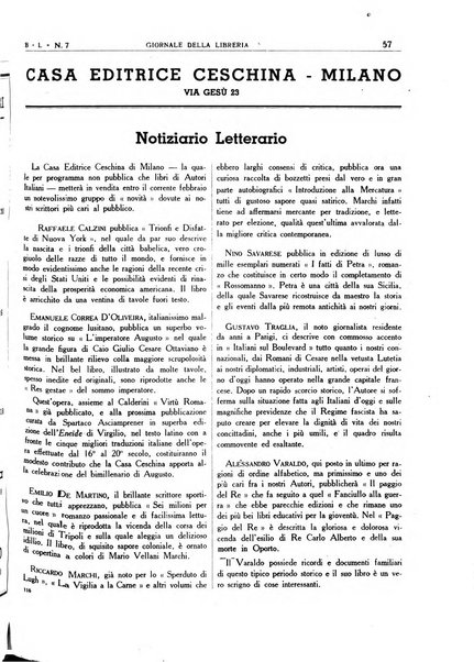 Giornale della libreria organo ufficiale della Associazione italiana editori