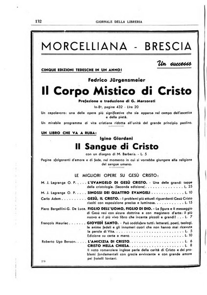 Giornale della libreria organo ufficiale della Associazione italiana editori