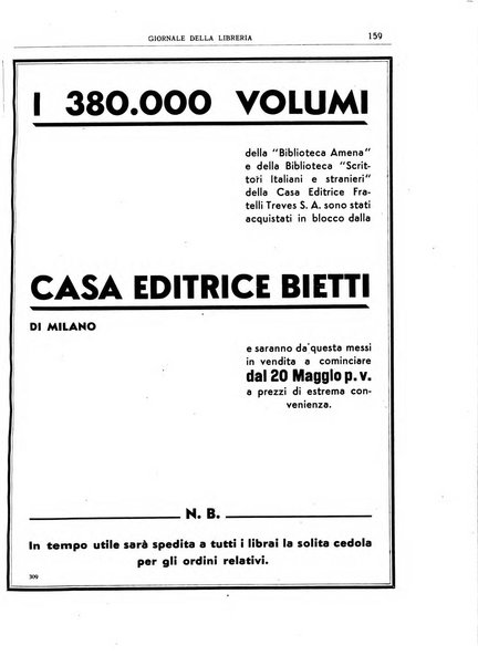 Giornale della libreria organo ufficiale della Associazione italiana editori